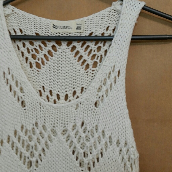 by corpus Other - By Corpus knitted crocheted ivory dress cover-up M